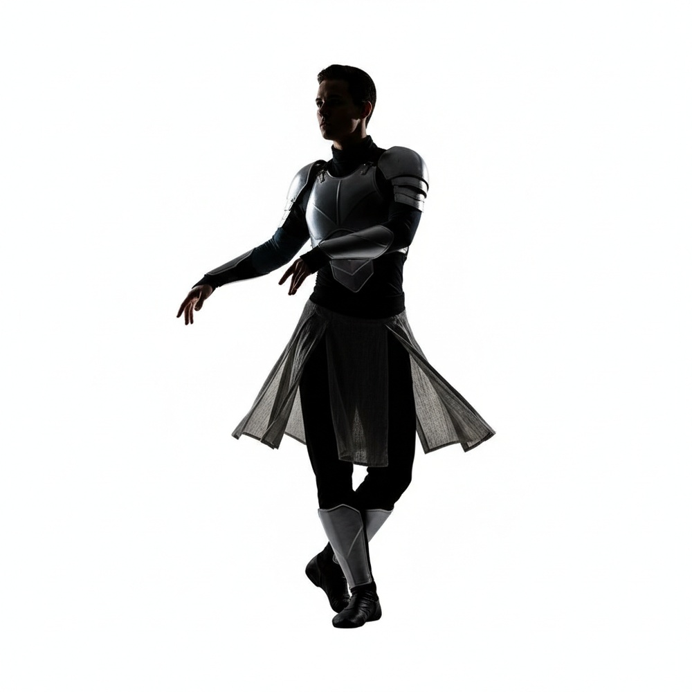 Photorealistic video still of a person cleanly separated from background, alpha-matte concept visualization, precise silhouette edges, studio-like subject isolation, high contrast, no halos, no jagged edges, 4k